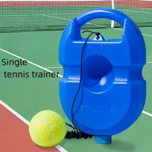 17599 Tennis Trainer Rebound Ball with String, Convenient Tennis Training Gear, Tennis Practice Device Base for Kids Adults