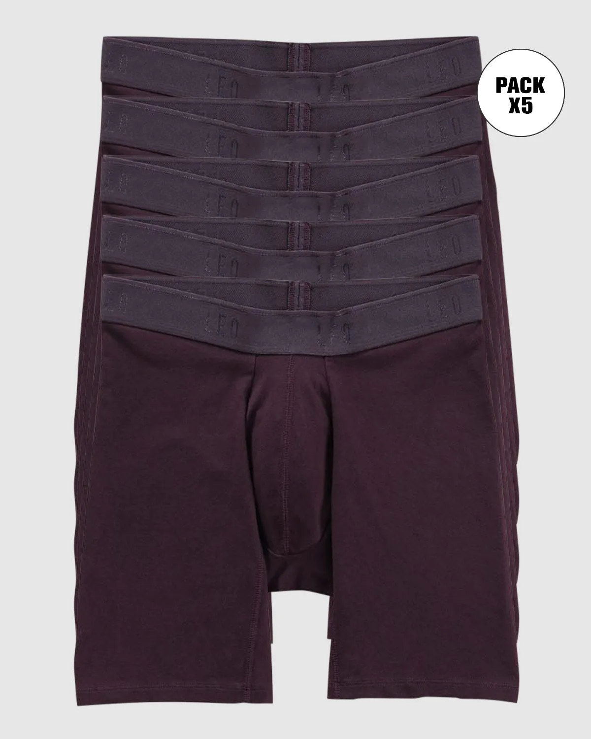 5-Pack Long Boxer Briefs