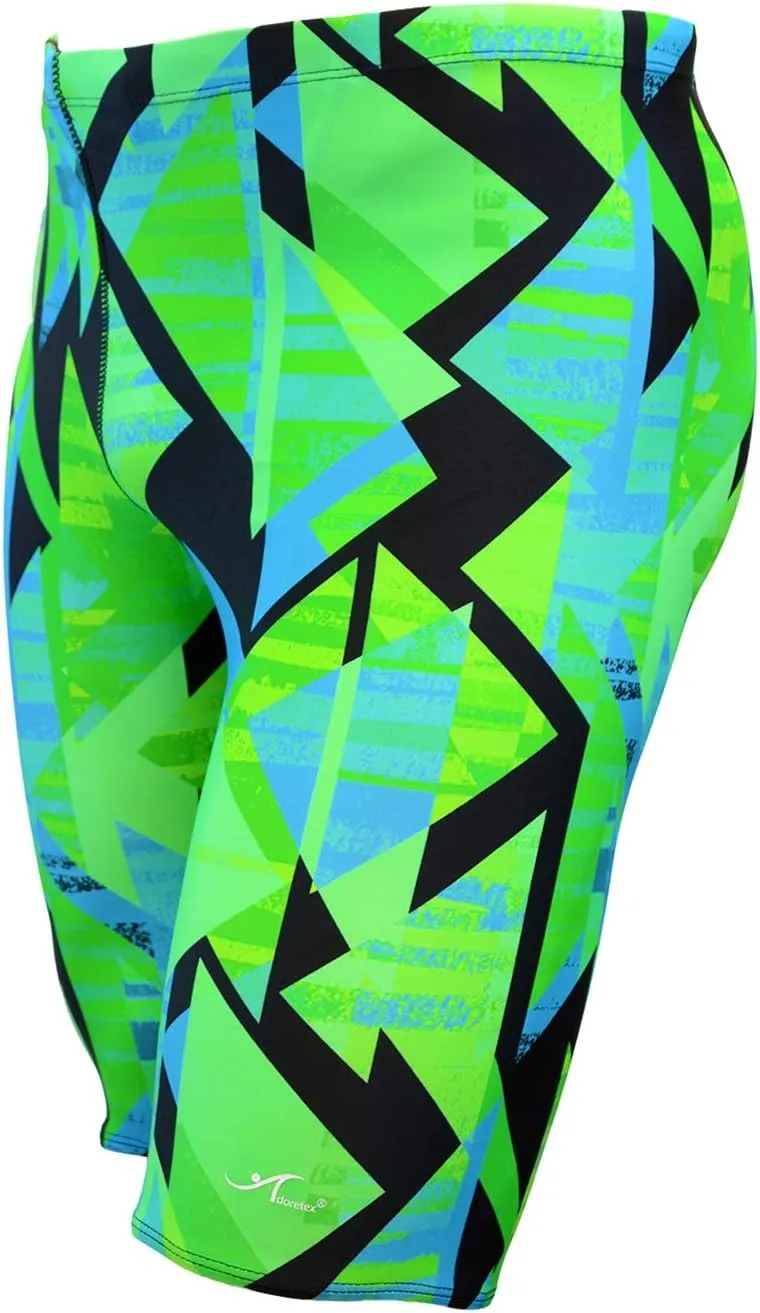 Adoretex Boy's/Men's Printed Pro Athletic Jammer Swimsuit Swim Shorts