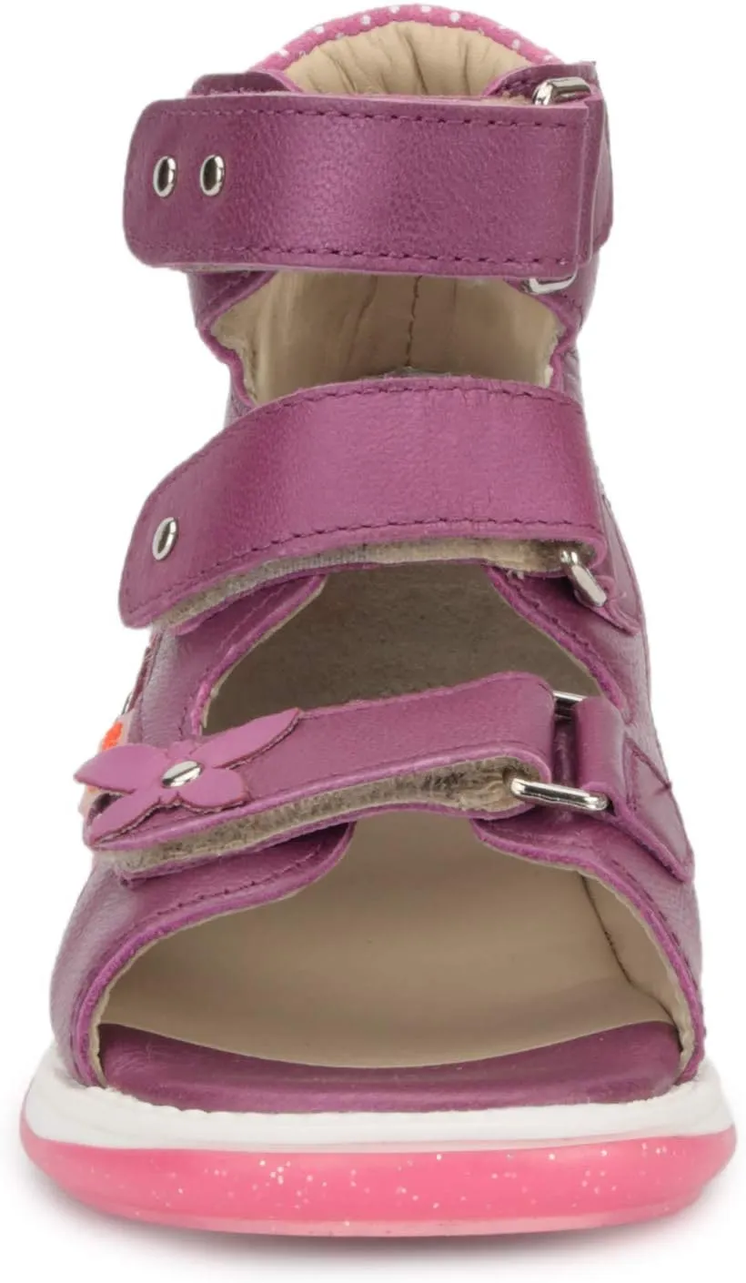 Agnes Corrective Orthopedic High-Top AFO Leather Sandal