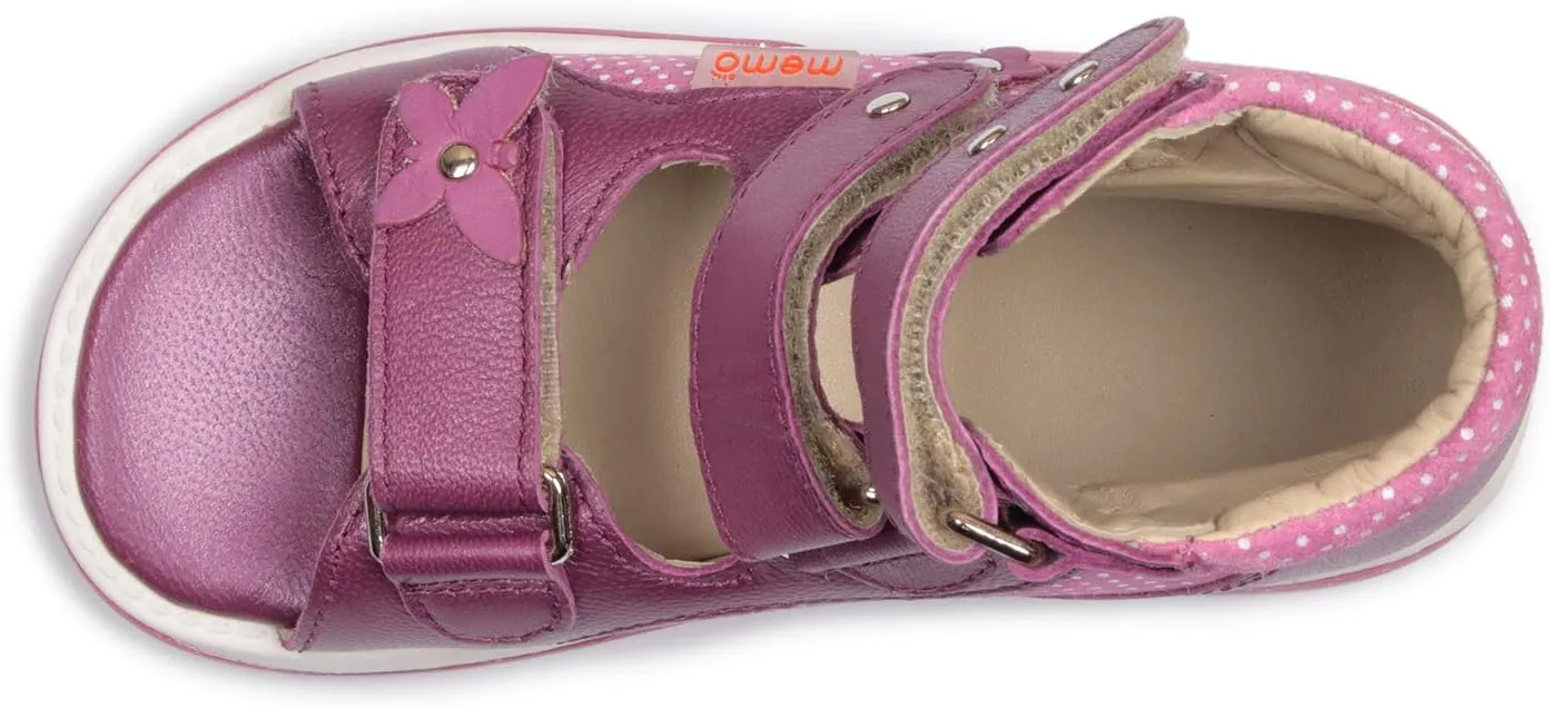 Agnes Corrective Orthopedic High-Top AFO Leather Sandal