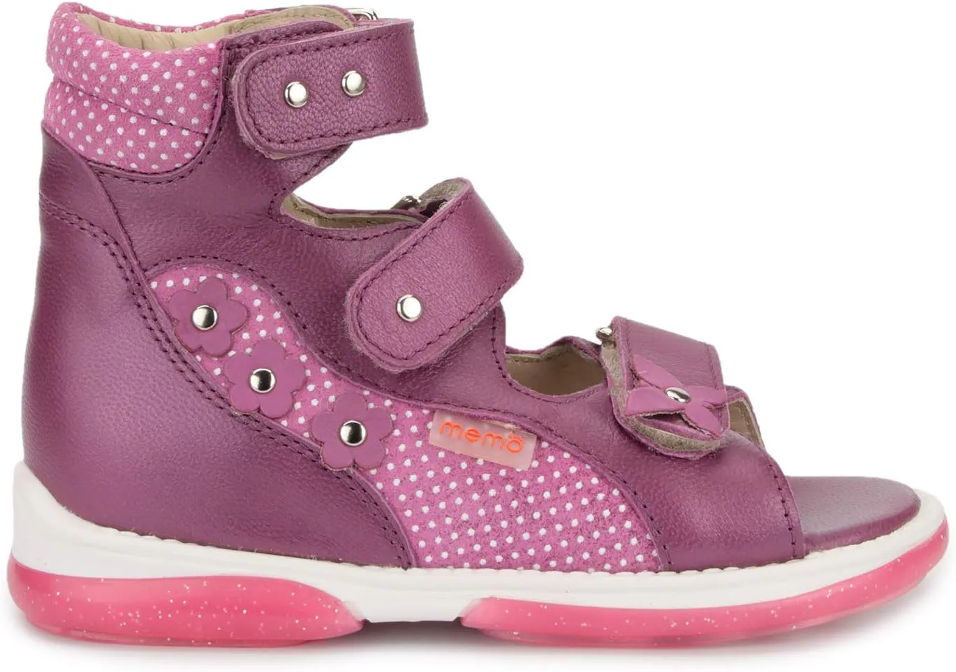 Agnes Corrective Orthopedic High-Top AFO Leather Sandal