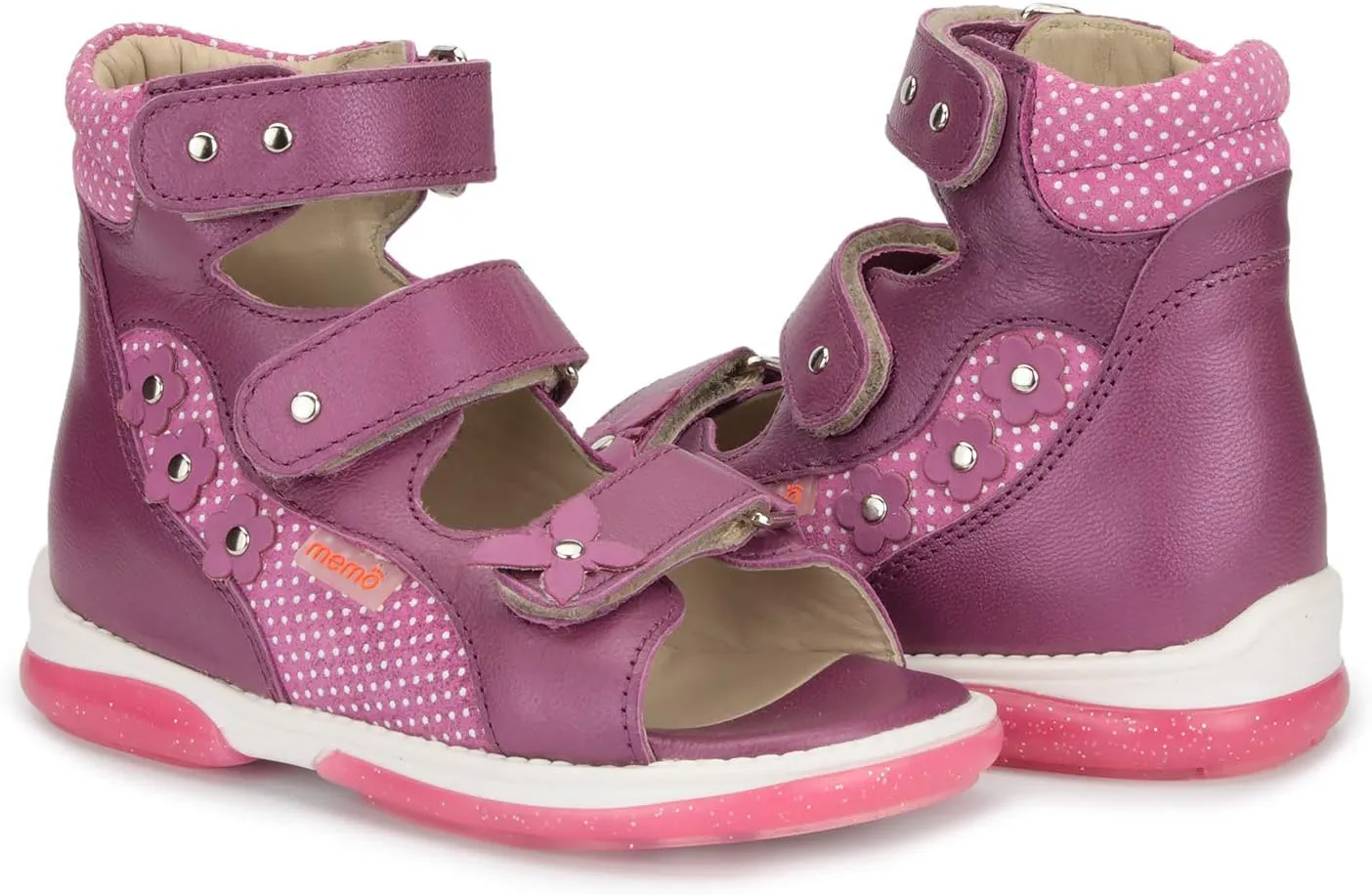 Agnes Corrective Orthopedic High-Top AFO Leather Sandal
