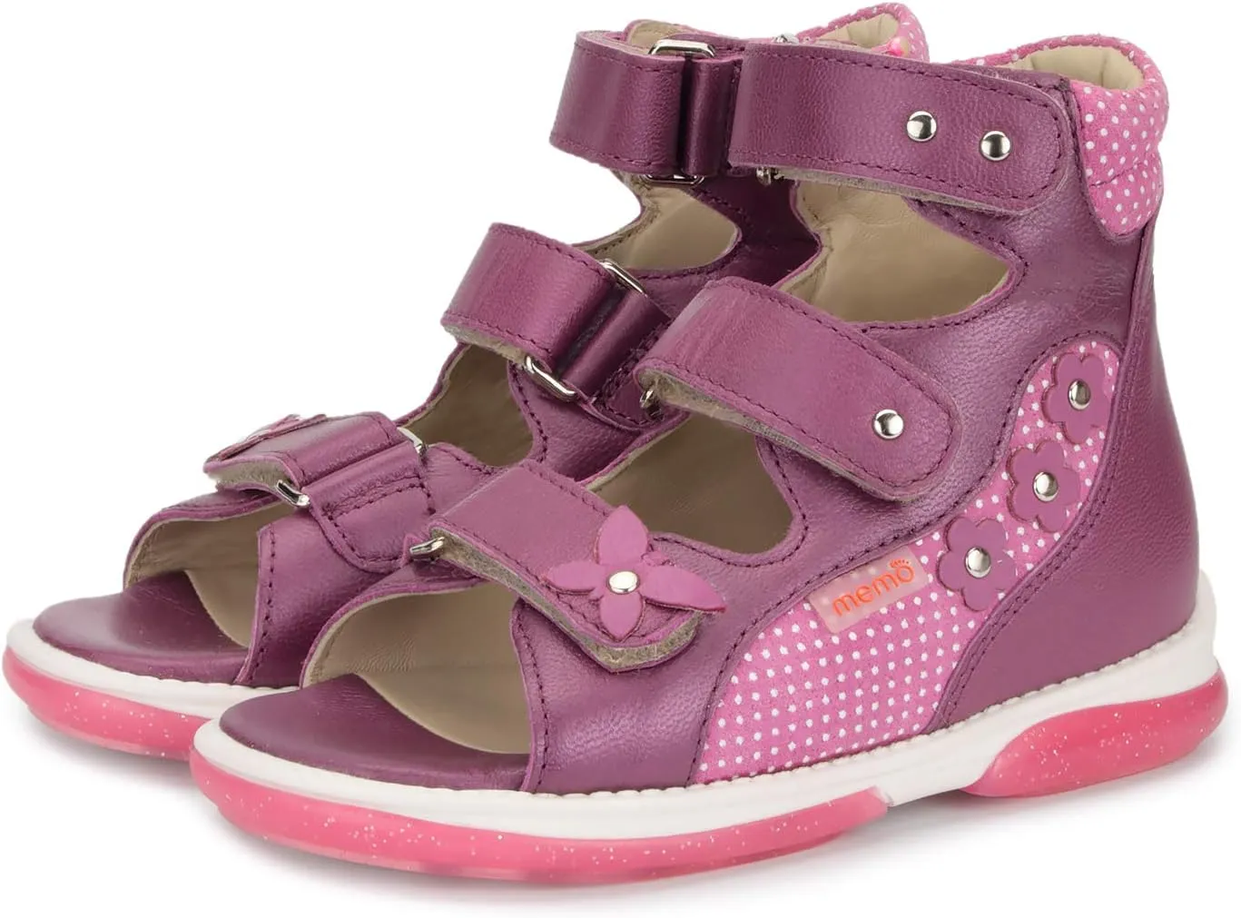 Agnes Corrective Orthopedic High-Top AFO Leather Sandal
