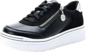 Alegria Women's Averie Zipper Platform Tennis Shoes