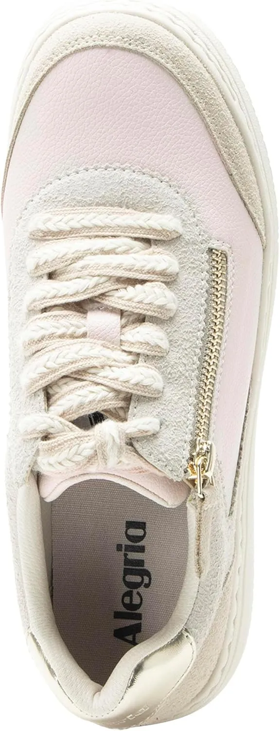 Alegria Women's Averie Zipper Platform Tennis Shoes