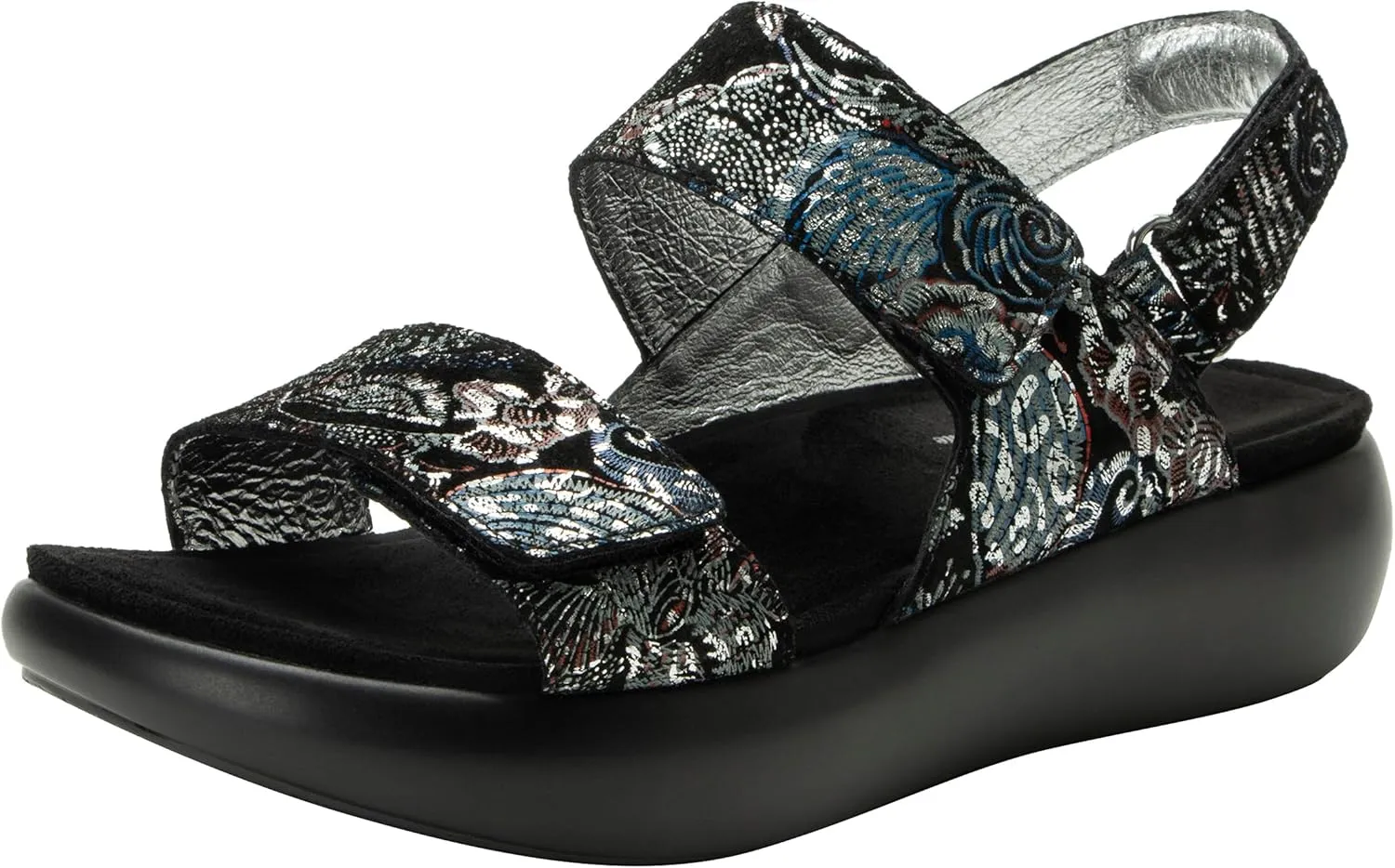 Alegria Womens Bailee Leather Sandal