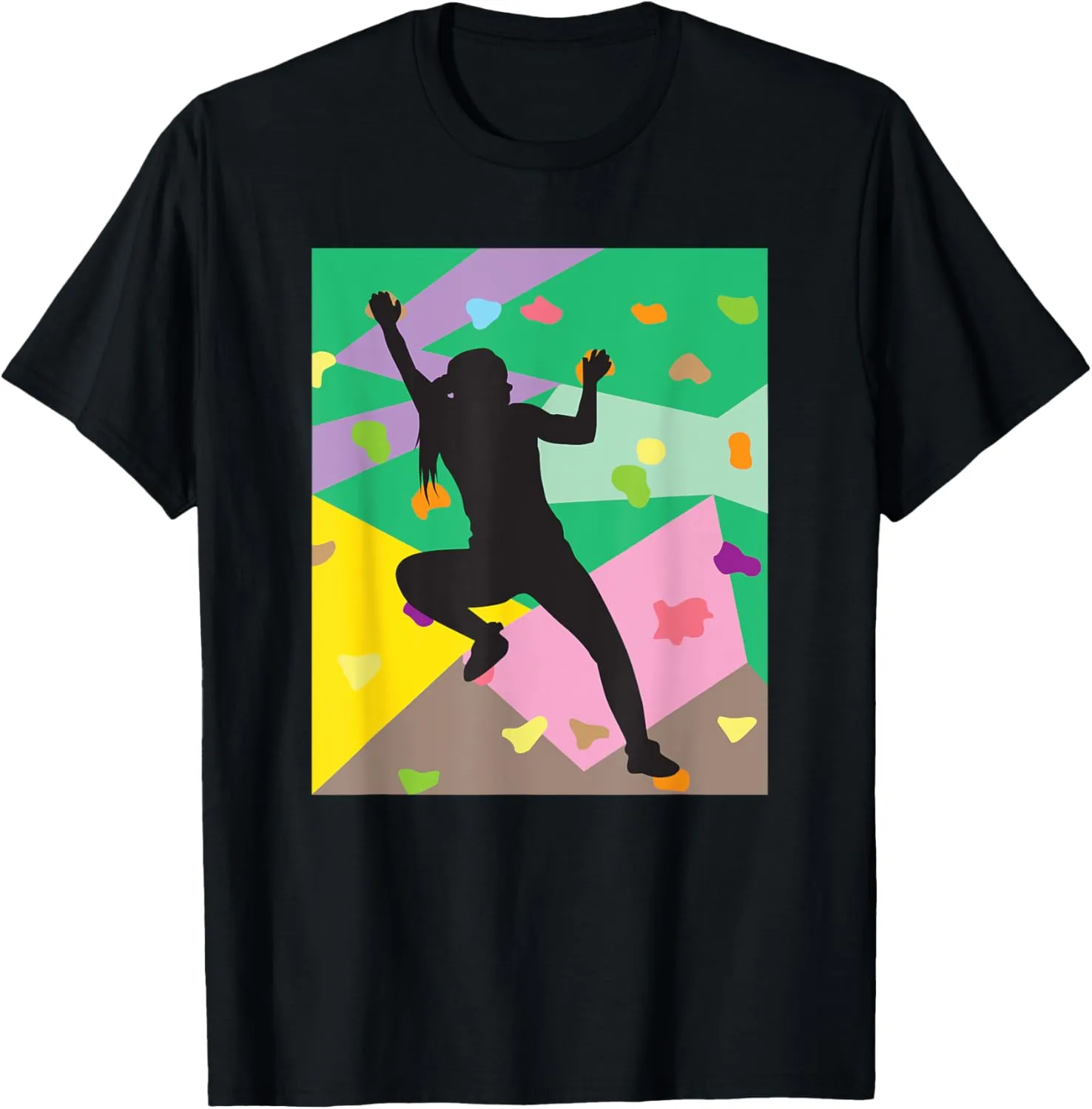 Alpinism Wall Climbing Rock Climbers Gift Women Kids Girls T-Shirt