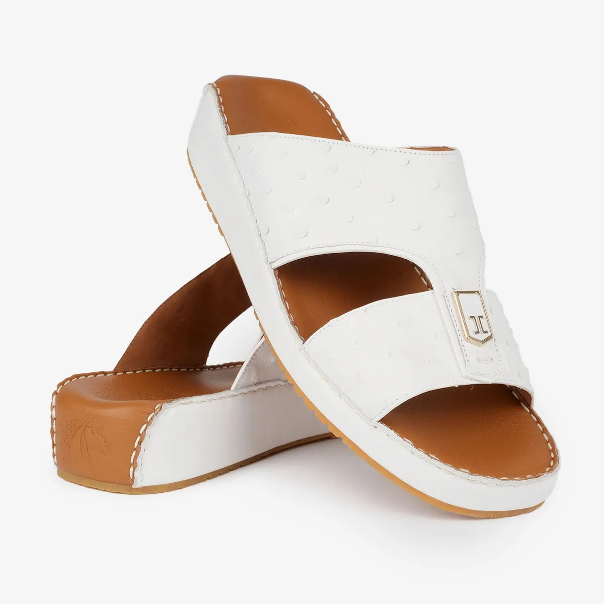 Arabic Men Sandal 3138 OSTRICH LEATHER