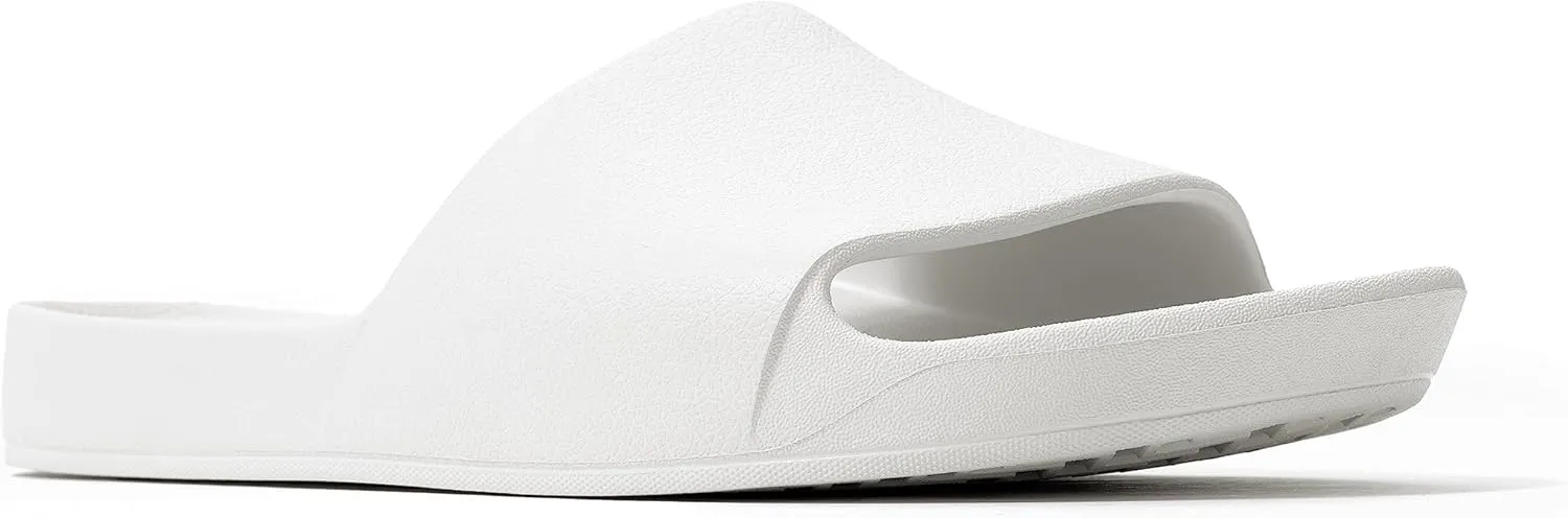 Archies Arch Support Slides – Orthotic Recovery Sandals for Plantar Fasciitis Relief, Foot Pain & Heel Pain – Lightweight, Cushioned, Shock-Absorbing Slides for Walking, Standing, and All-Day Comfort