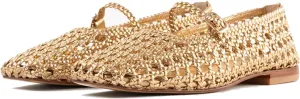 Ballet Flats Shoes for Women Square Toe Mary Jane Flats Shoes Buckle Strap Dress Casual Comfortable Ballerina Shoes