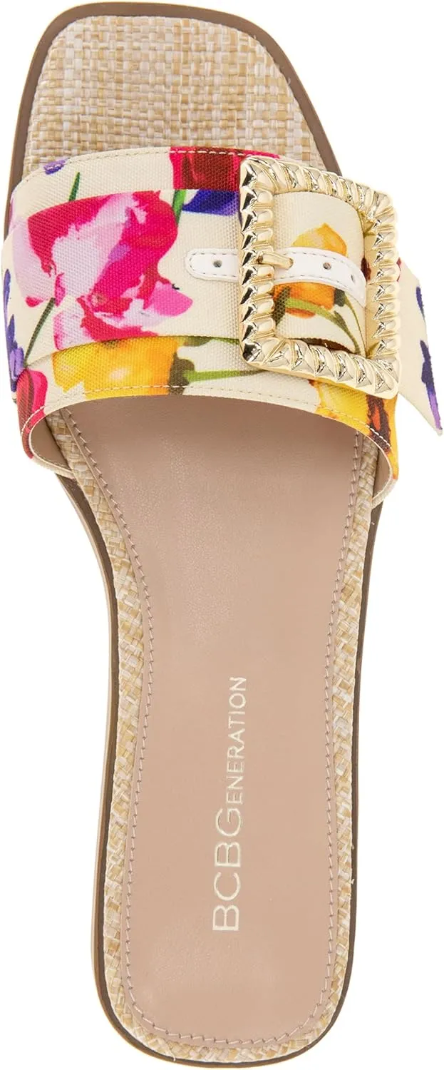 BCBGeneration Women's Fashion Flat Sandal
