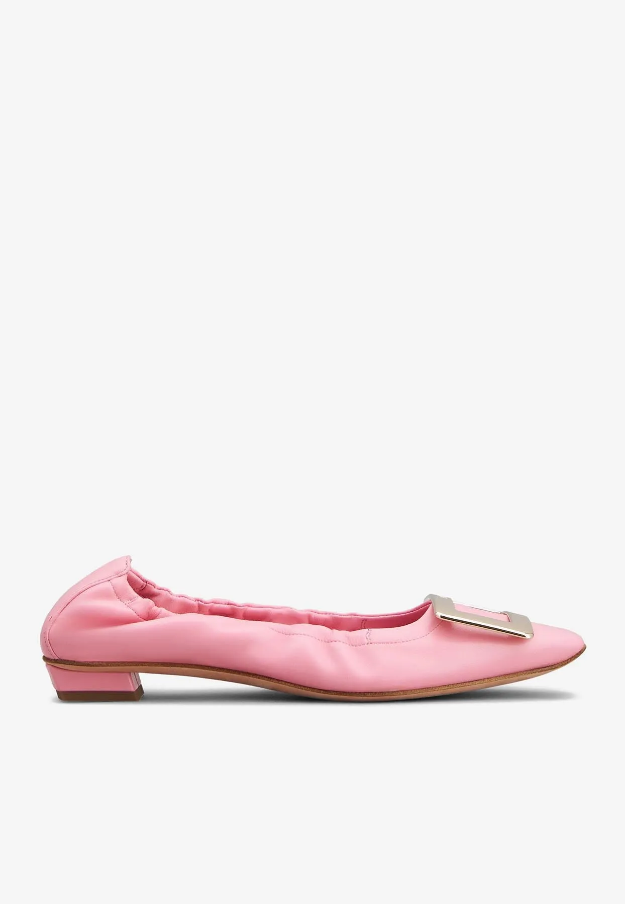 Belle Vivier Leather Ballet Flats