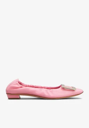 Belle Vivier Leather Ballet Flats