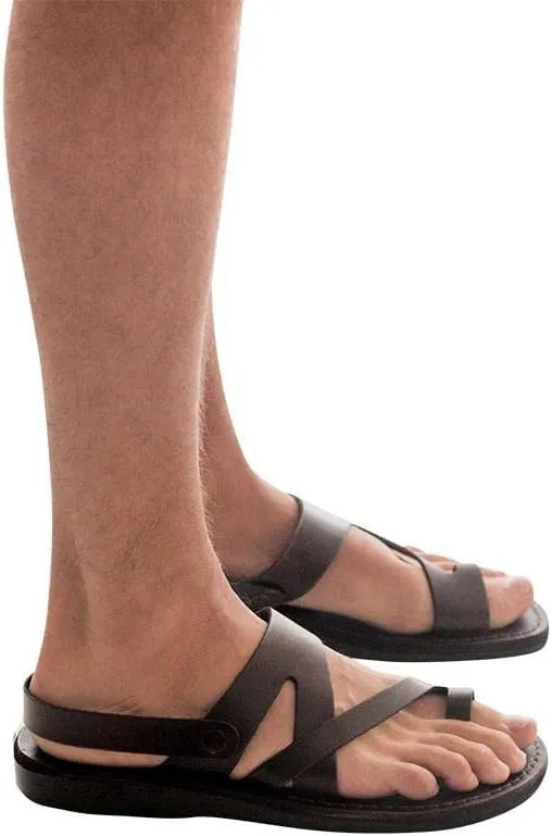 Benjamin - Leather Slingback Sandal - Mens Sandals