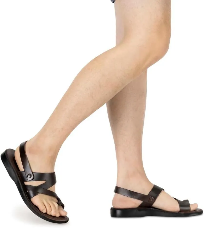 Benjamin - Leather Slingback Sandal - Mens Sandals