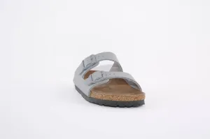 BIRKENSTOCK - 1021454 ARIZONA DOUBLE STRAP CANVAS MULE - GREY
