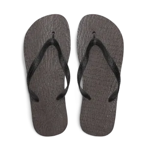 Bronze Shark Flip Flops