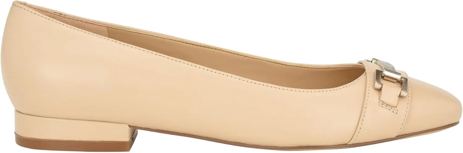 Calvin Klein Women's Crystil Ballet Flat