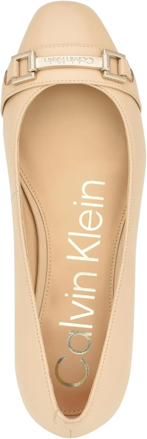 Calvin Klein Women's Crystil Ballet Flat