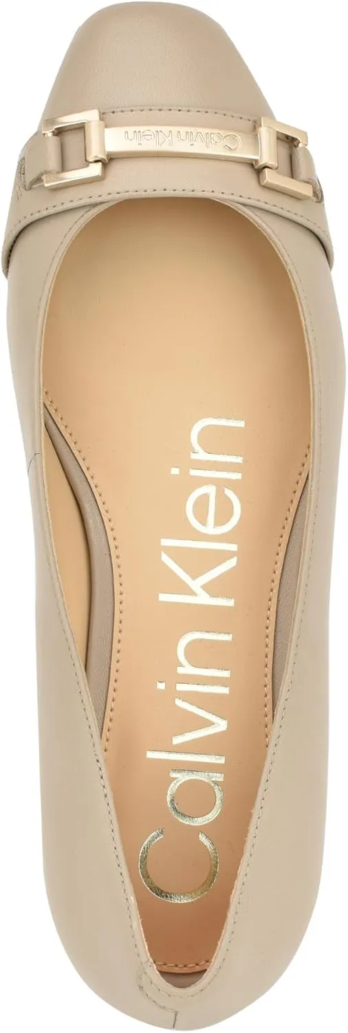 Calvin Klein Women's Crystil Ballet Flat