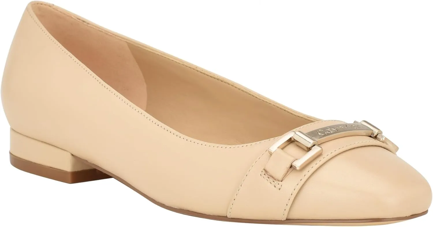 Calvin Klein Women's Crystil Ballet Flat