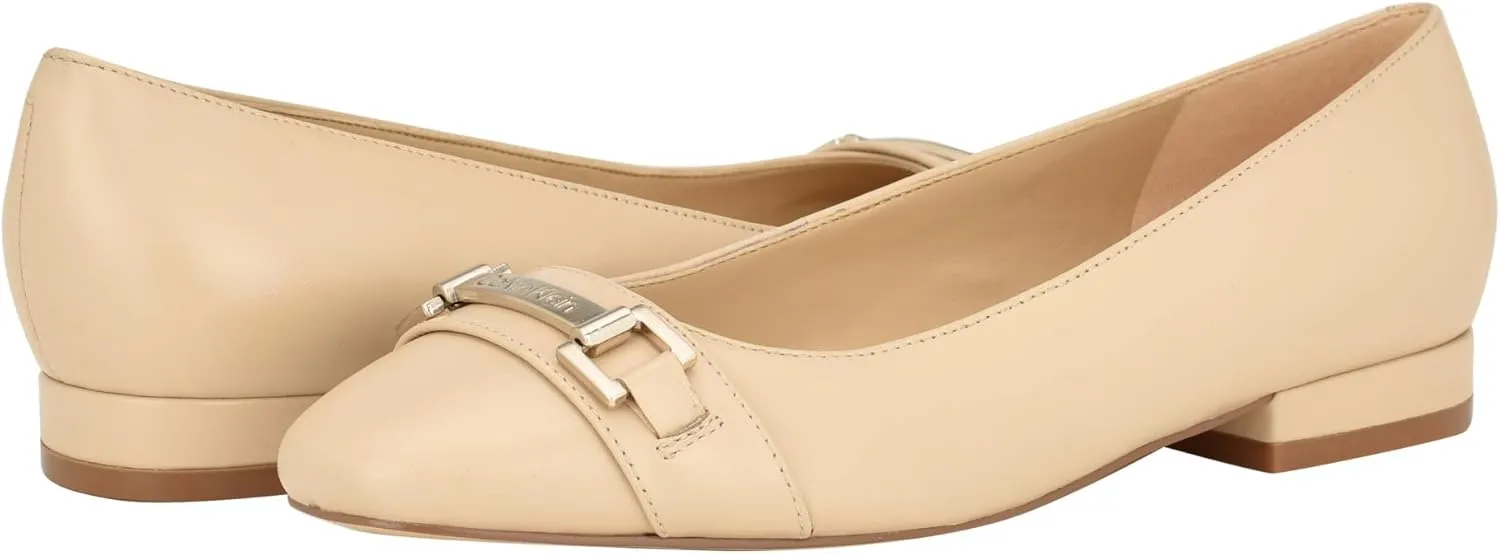 Calvin Klein Women's Crystil Ballet Flat