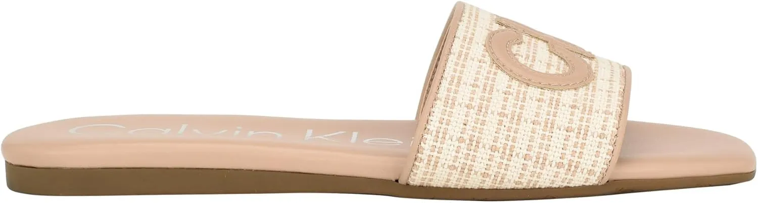 Calvin Klein Women's Yides Flat Sandal