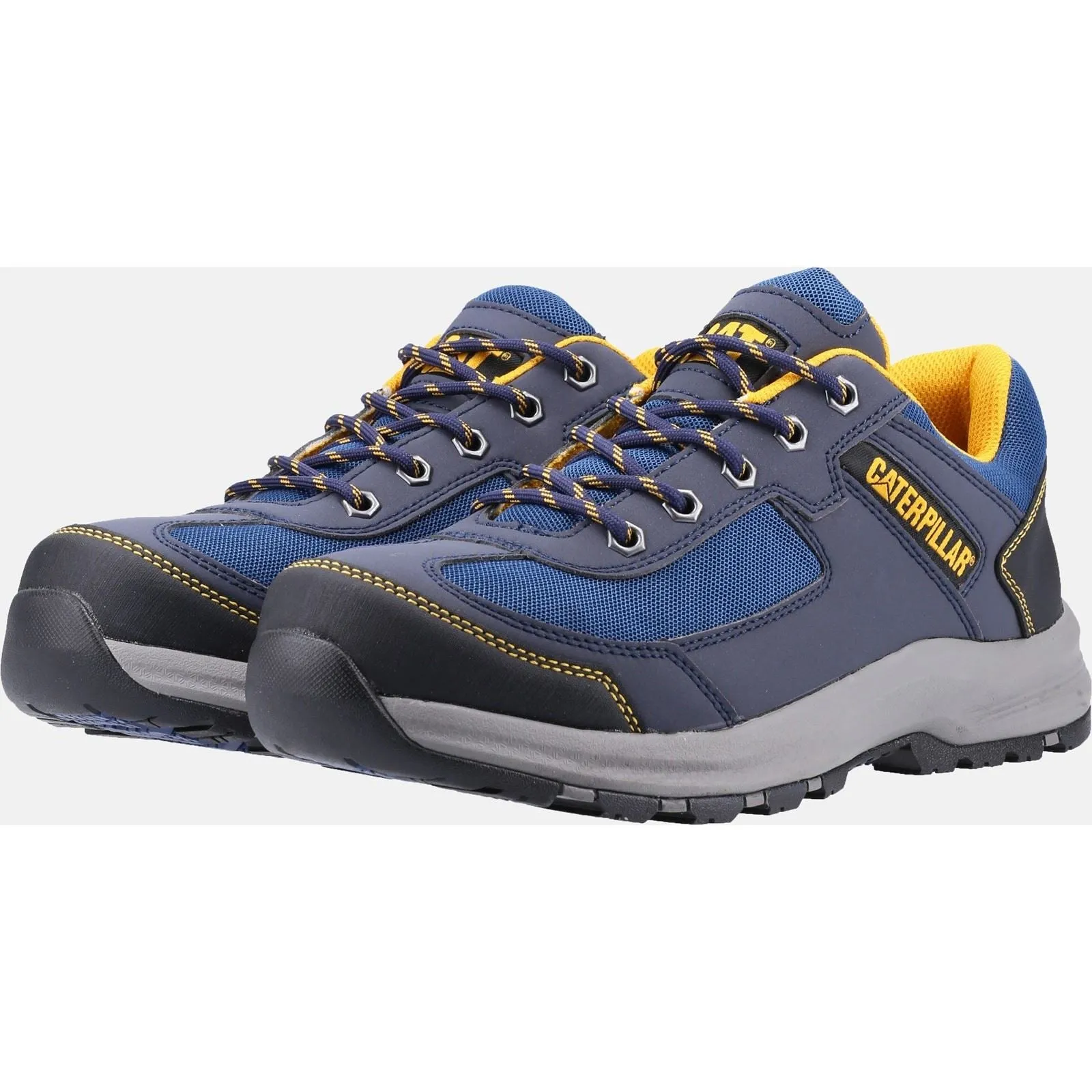 Caterpillar Elmore Low Synthetic Navy Safety Trainers
