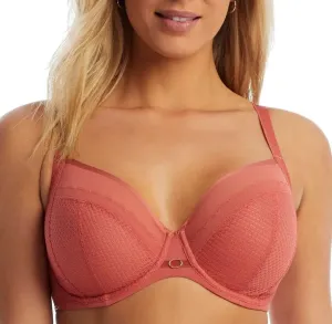 Chantelle Parisian Allure Side Support Bra, 34C, Desert Rose
