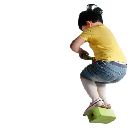 Children Jumping Frog Outdoor Exercise