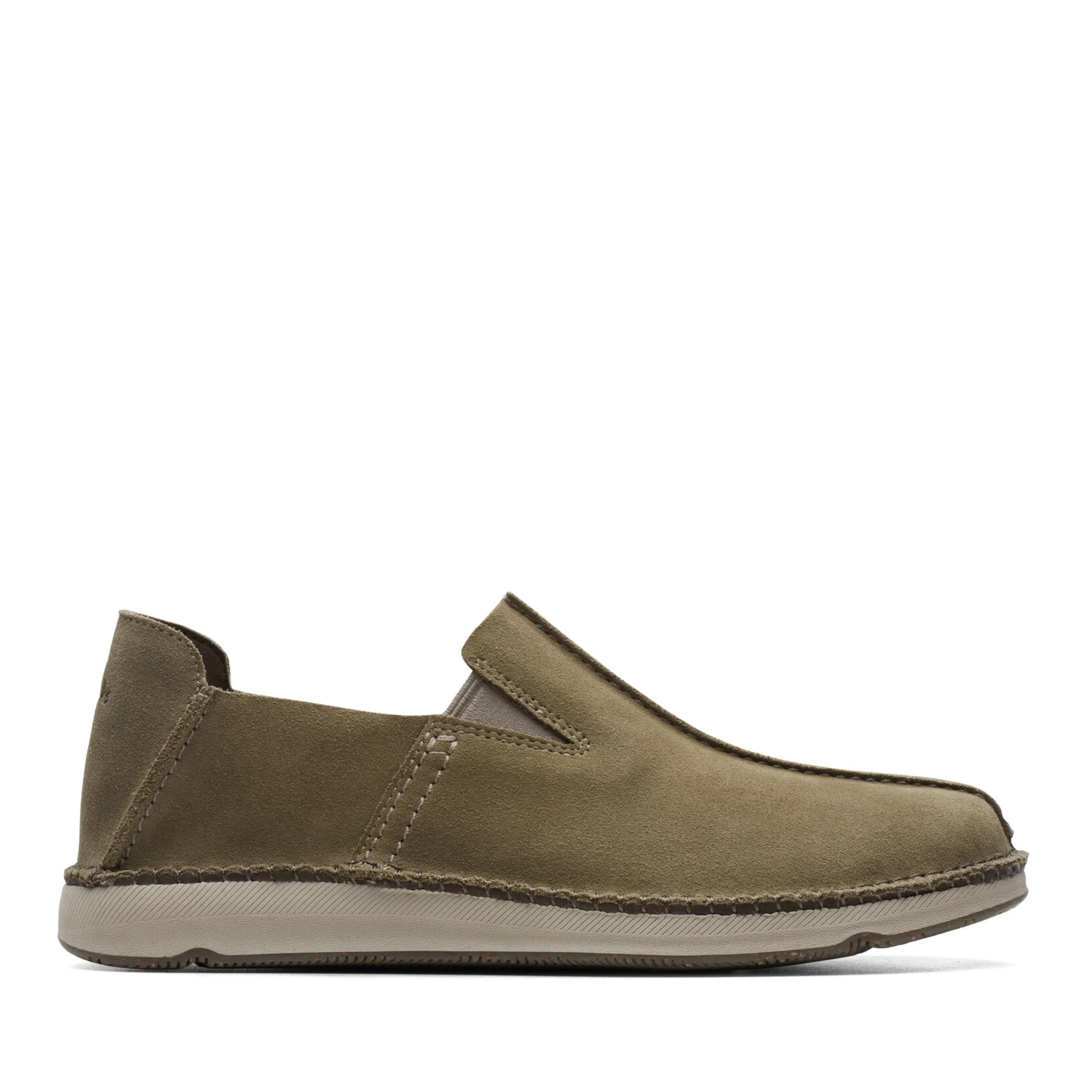 Clarks Men's Gorsky Step Dark Sand | Navy | Olive Suede