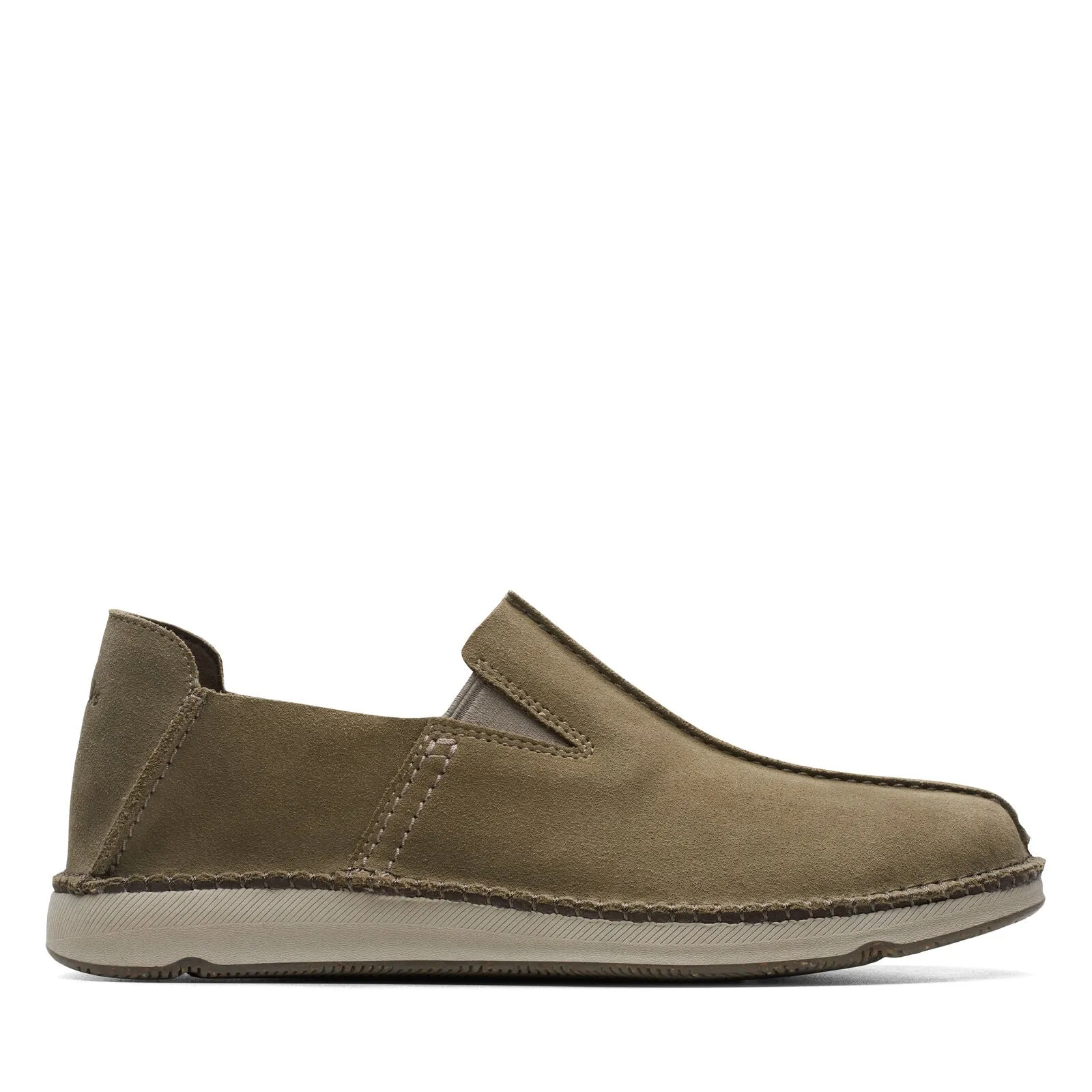 Clarks Men's Gorsky Step Dark Sand | Navy | Olive Suede