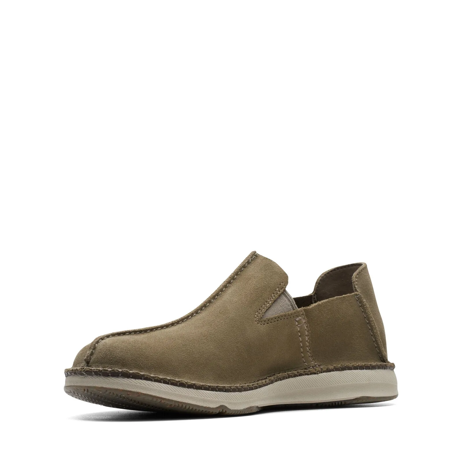 Clarks Men's Gorsky Step Dark Sand | Navy | Olive Suede