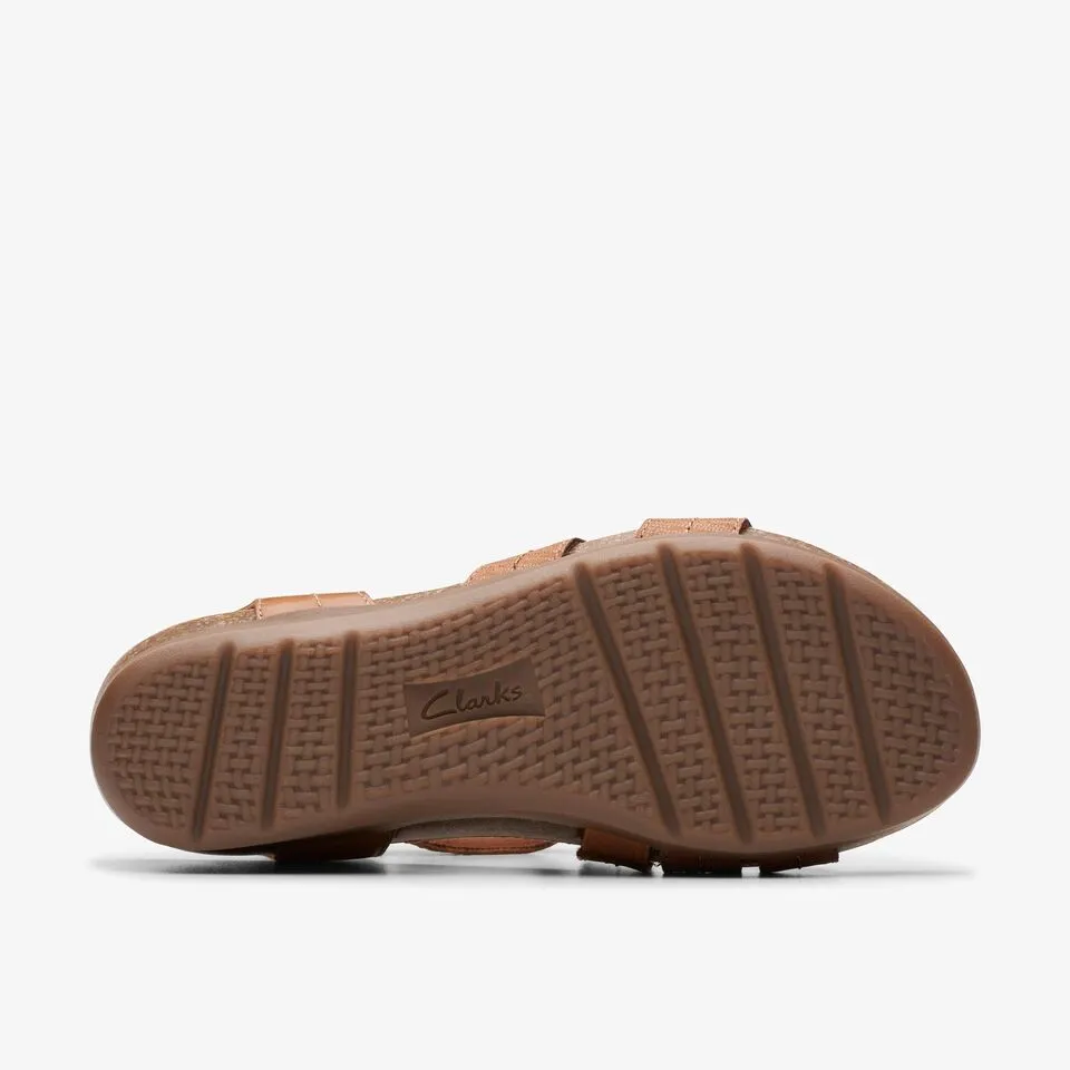 Clarks Women's Calenne Clara Tan Combi 26177036