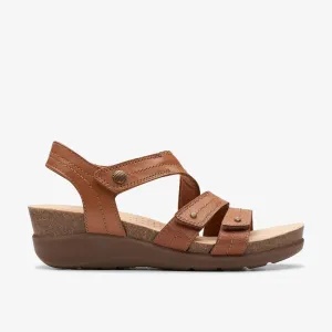 Clarks Women's Calenne Clara Tan Combi 26177036