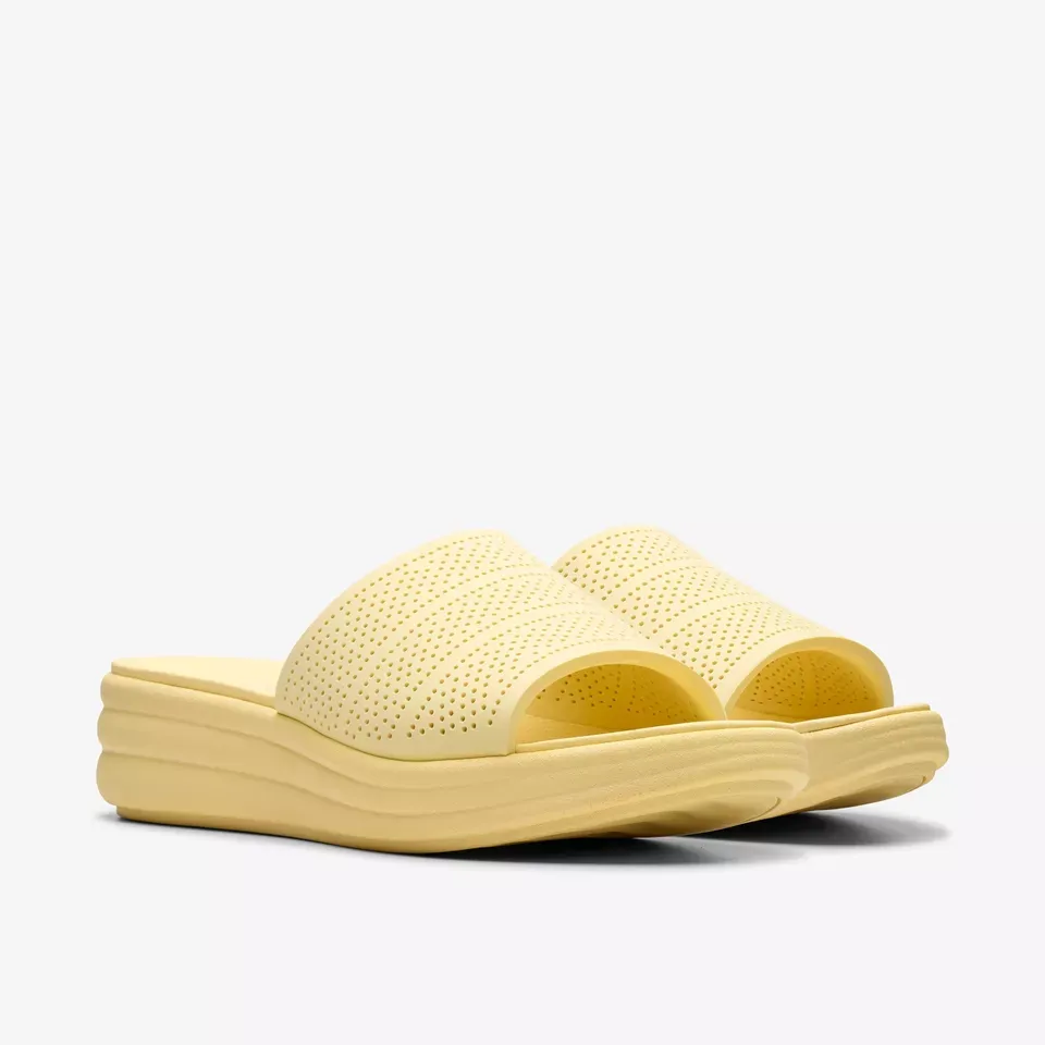 Clarks Women's Drift Twist Pale Yellow 26181607