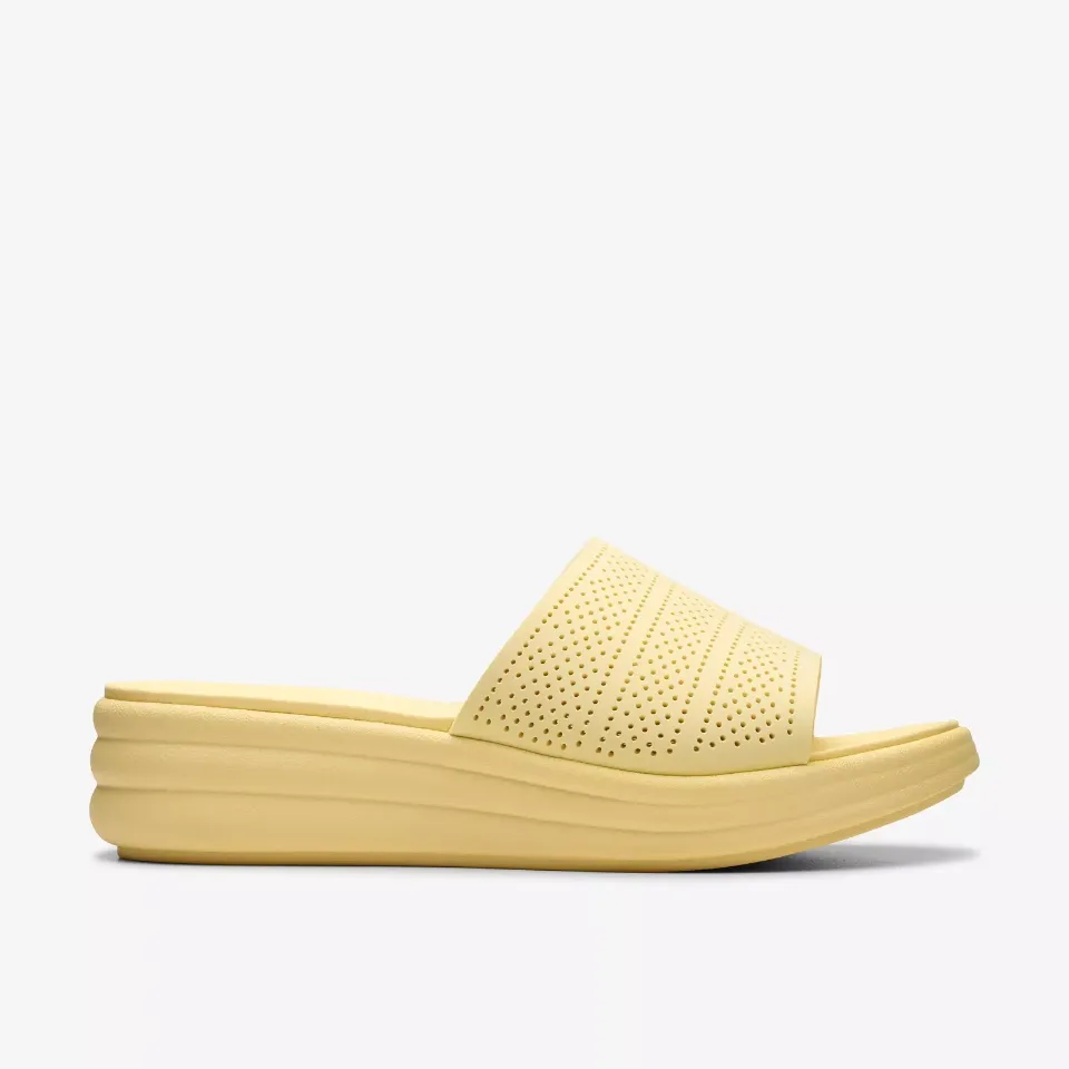 Clarks Women's Drift Twist Pale Yellow 26181607