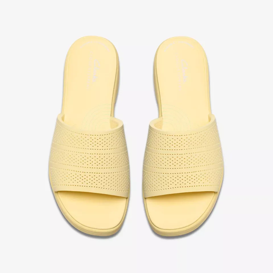 Clarks Women's Drift Twist Pale Yellow 26181607