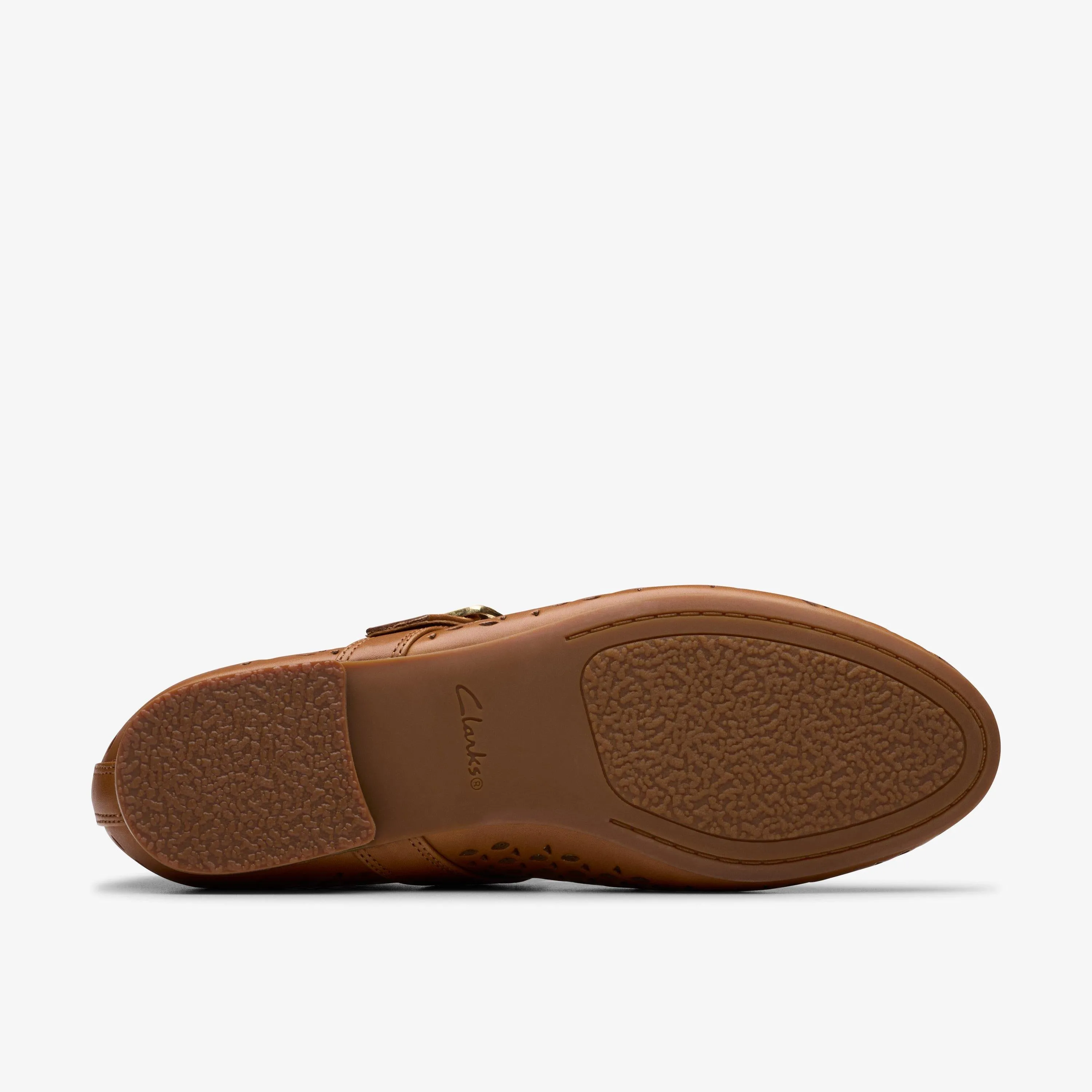 Clarks Women's Fawna Jane Tan Leather 26181228