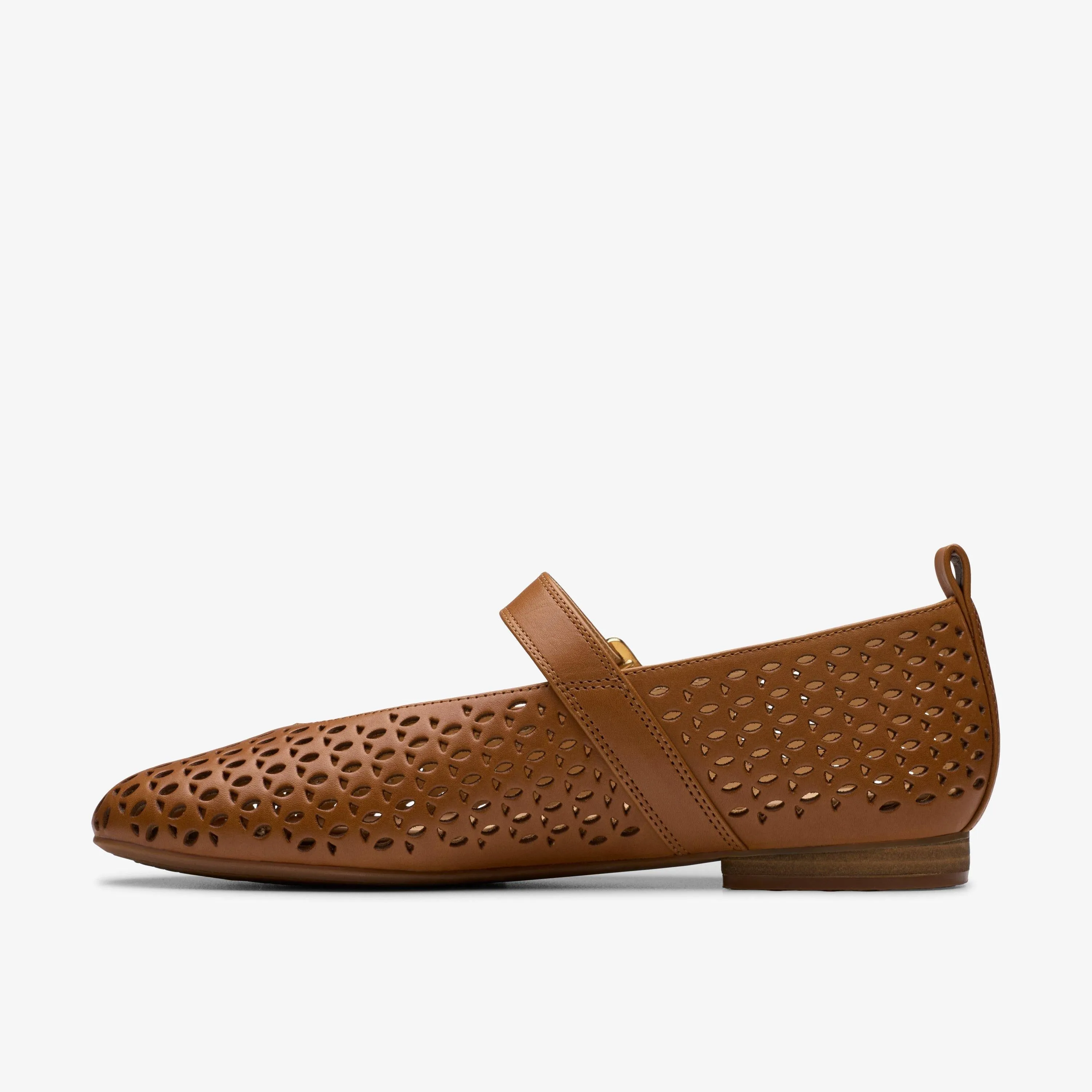 Clarks Women's Fawna Jane Tan Leather 26181228
