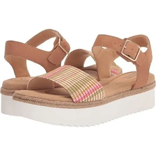 Clarks Women's Lana Shore Light Tan Combi