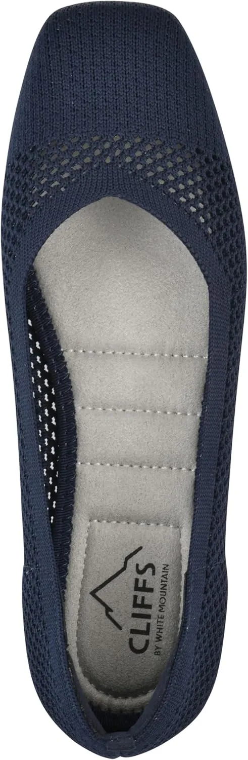 Cliffs by White Mountain Women's Beslee Knit Flat