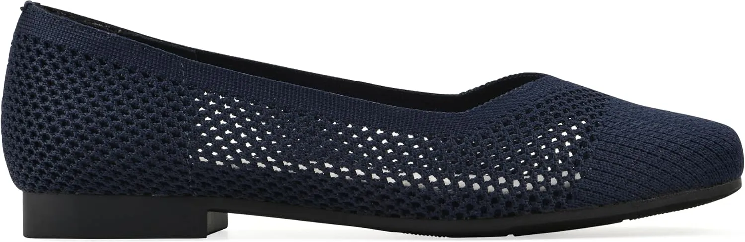 Cliffs by White Mountain Women's Beslee Knit Flat