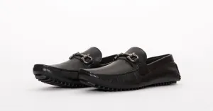 Comfortable Kings On Black Moccasins Mens Slip Everyday Leather Pair Free returns Popular choice Dress of