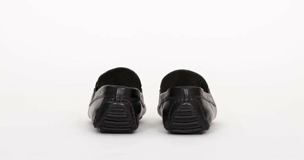 Comfortable Kings On Black Moccasins Mens Slip Everyday Leather Pair Free returns Popular choice Dress of