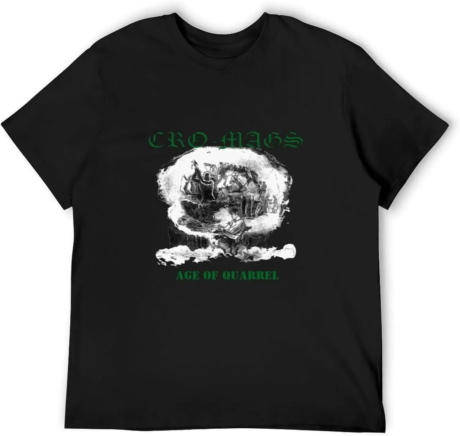 CRO-MAGS The Age of Quarrel Black Unisex T-Shirt Men's Tee Top