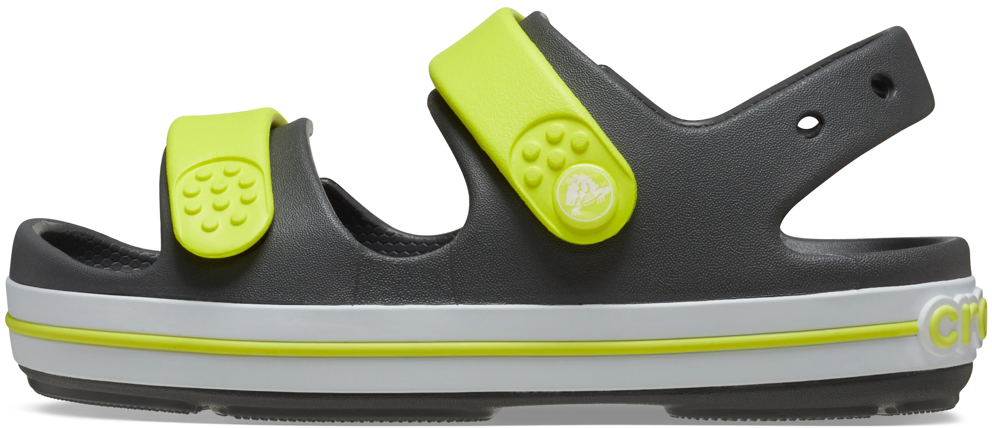 Crocs Crocband Cruiser Sandals - Toddler (Slate Grey) (SIZES C4-C10)
