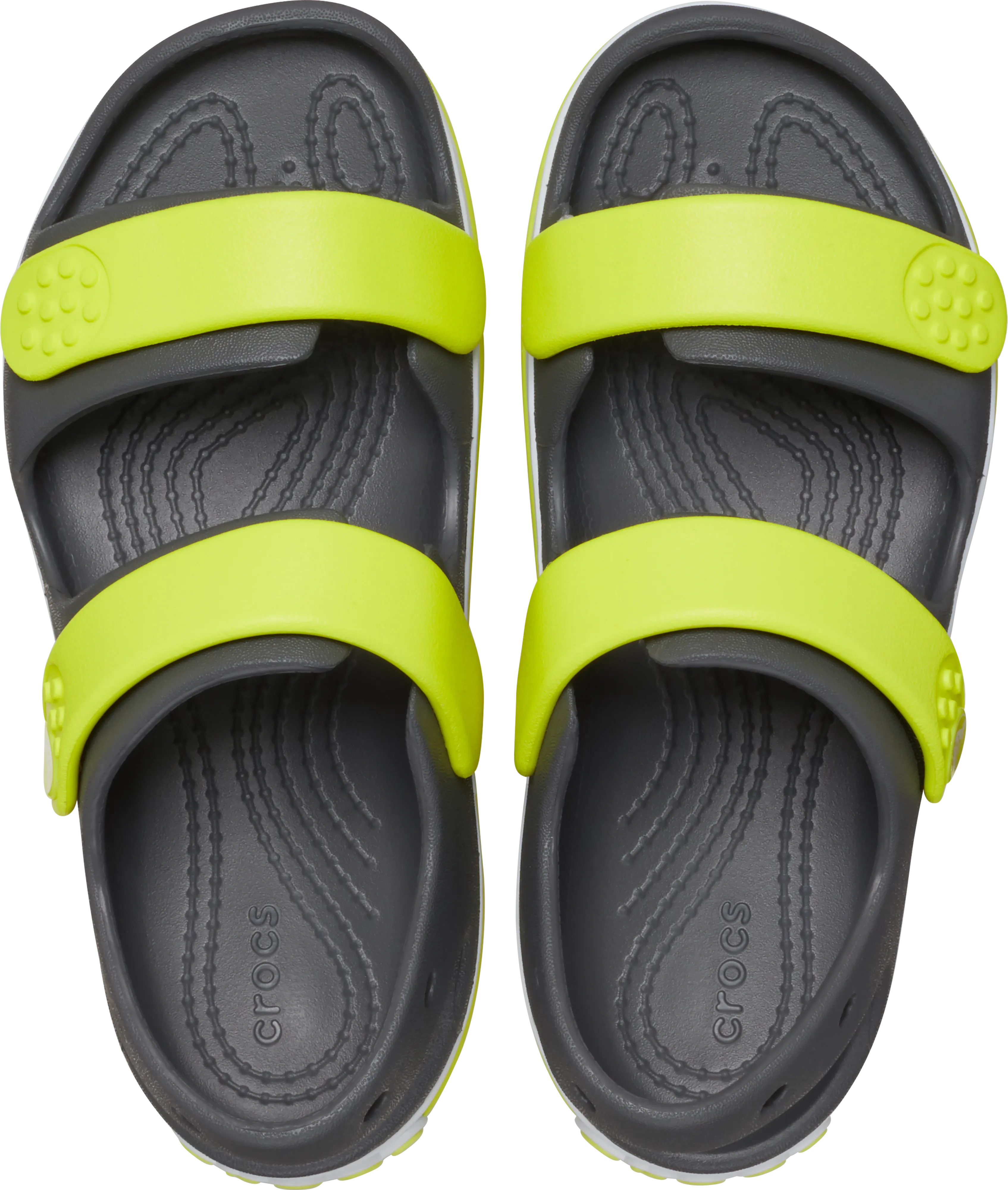 Crocs Crocband Cruiser Sandals - Toddler (Slate Grey) (SIZES C4-C10)