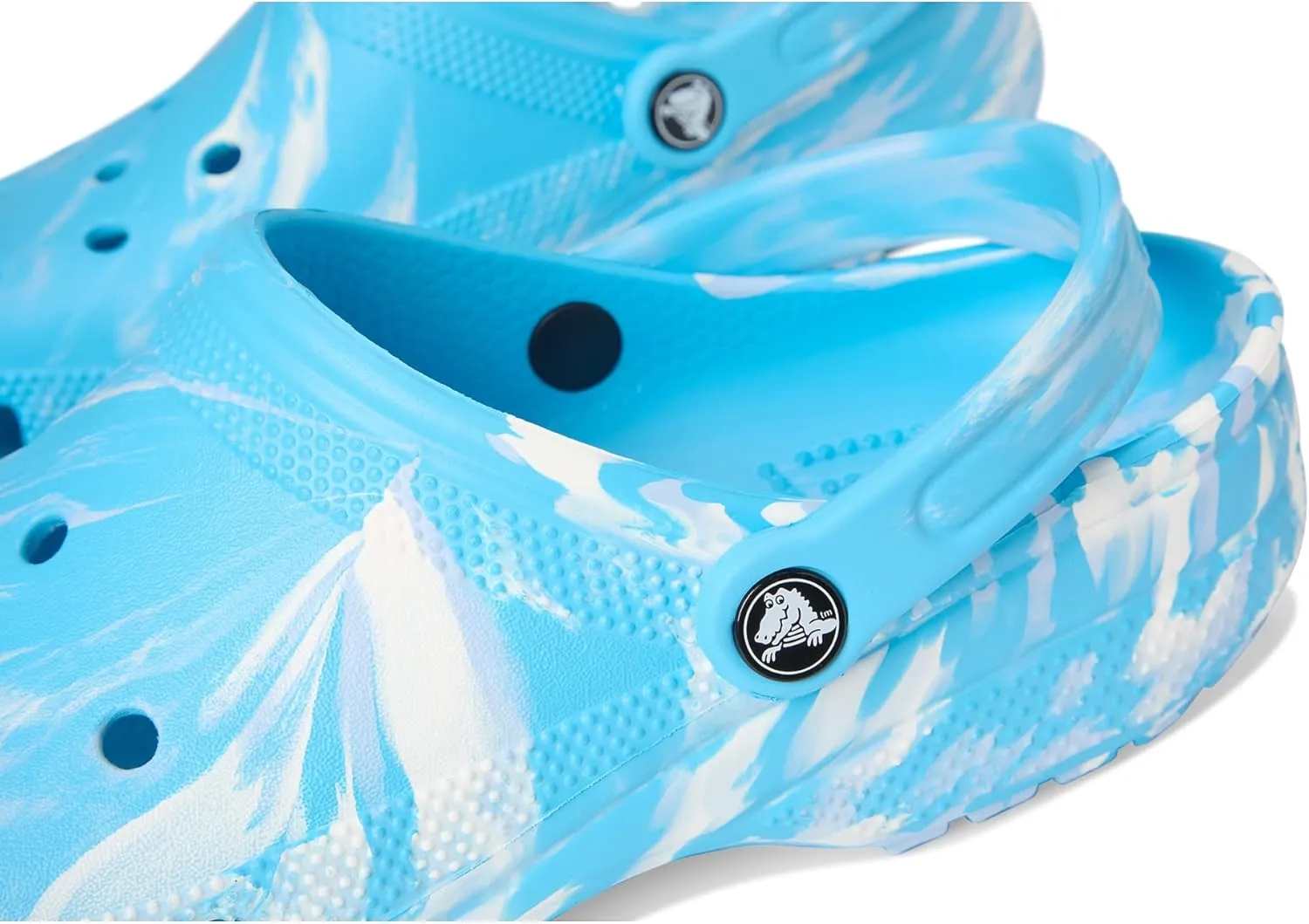 Crocs Unisex-Adult Classic Marbled Tie-dye Clog